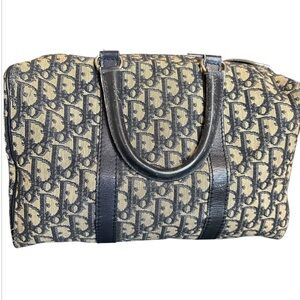 Vintage dior trotter Boston bag + COA